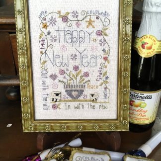 New Year's Notes cross stitch pattern from Shepherd's Bush SB-NEW