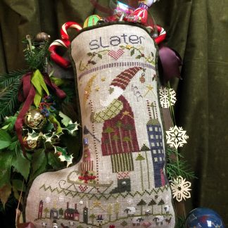Slater's Stocking cross stitch pattern from Shepherd's Bush SB-SLA