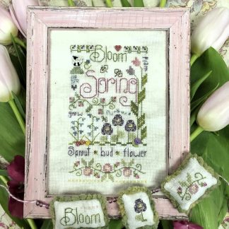 Spring Notes cross stitch pattern from Shepherd's Bush SB-SPR