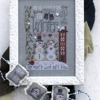Winter Notes cross stitch pattern from Shepherd's Bush SB-WIN