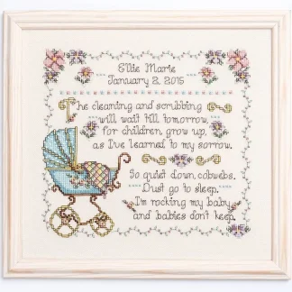 Babies Don't Keep cross stitch pattern from Shannon Christine Designs SCD-BAB
