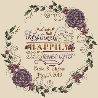 Happily Ever After cross stitch pattern from Shannon Christine Designs SCD-HAP