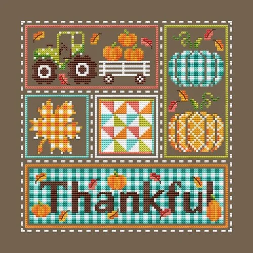 Thankful cross stitch pattern from Shannon Christine Designs SCD-THA