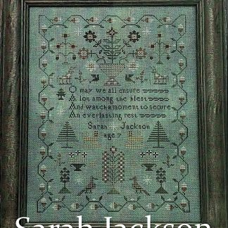 Sarah Jackson cross stitch pattern from The Scarlett House SCH-SAR