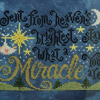The Miracle of You cross stitch pattern from Silver Creek Samplers SCS-TMY