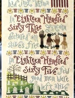Seeds of Freedom cross stitch pattern from Silver Creek Samplers SCS-SEE