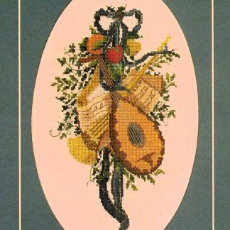 Mandolin Serenade cross stitch pattern from Serendipity Designs SDP-BE56