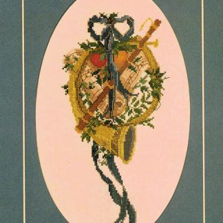 Brass Fanfare cross stitch pattern from Serendipity Designs SDP-BE58