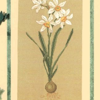 Narcissus cross stitch pattern from Serendipity Designs SDP-L186