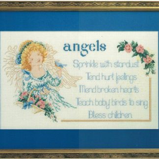 Heaven's Helpers cross stitch pattern from Sam Hawkins SH-0104