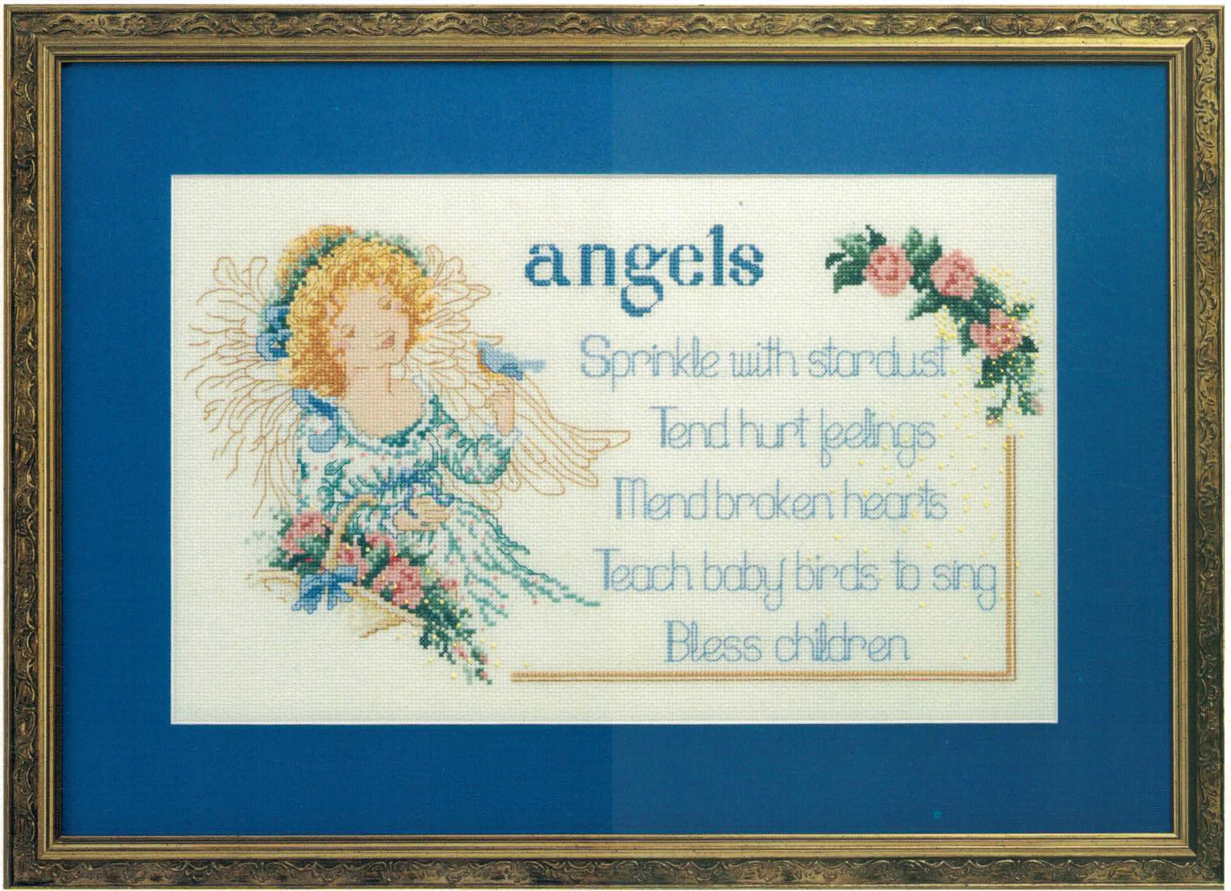 Heaven's Helpers cross stitch pattern from Sam Hawkins SH-0104