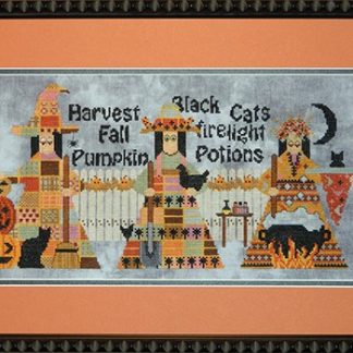 3 Witches cross stitch pattern from Ship's Manor SM-3WI