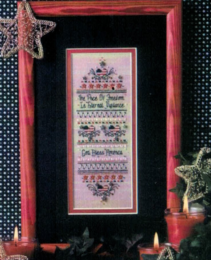 Price of Freedom cross stitch pattern from The Sweetheart Tree ST-PRI