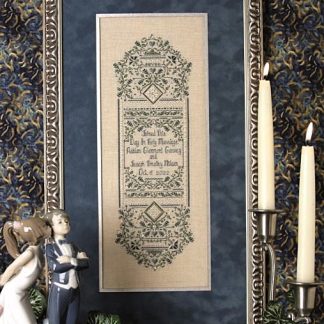 Joined This Day Wedding Sampler cross stitch pattern from The Sweetheart Tree ST-SE30