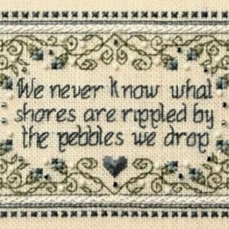 We Never Know... cross stitch pattern from The Sweetheart Tree ST-STC21