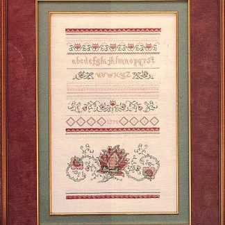 The Copthorne Sampler cross stitch pattern from The Sweetheart Tree ST-SV033
