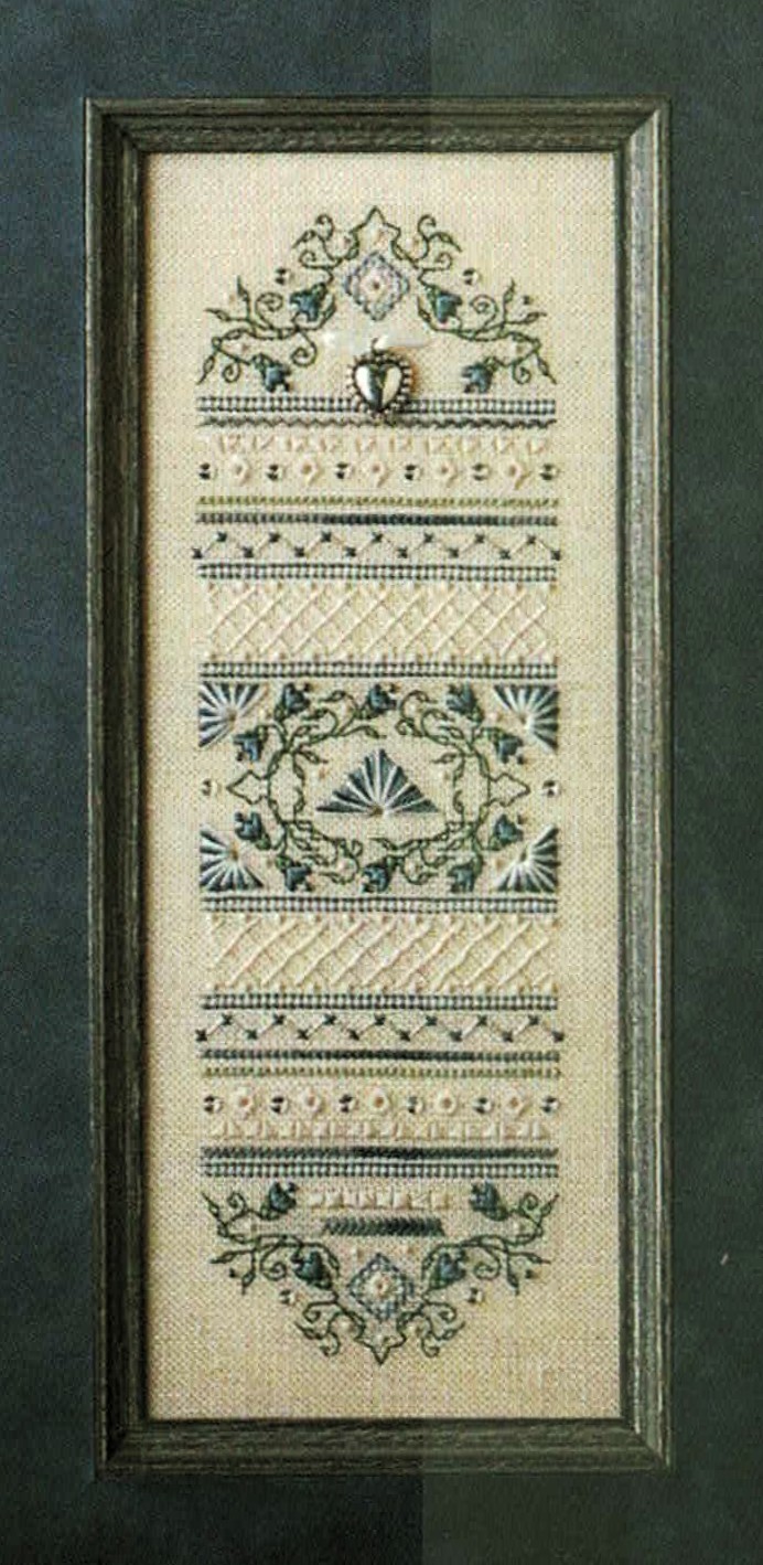 Sparkling Bluebells Sampler cross stitch pattern from The Sweetheart Tree ST-SV056