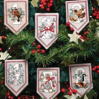Twelve Days of Christmas - Part 1 cross stitch pattern from The Sweetheart Tree ST-SVCC13