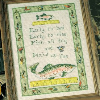 Fishing Tales cross stitch pattern from StitchWorld SW-03231
