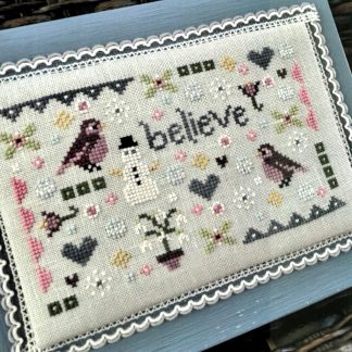 A Little Winter cross stitch pattern from Sweet Wing Studio SWS-ALW