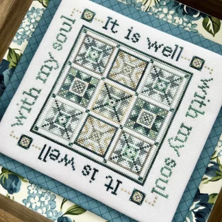 It is Well cross stitch pattern from Sweet Wing Studio SWS-ITI