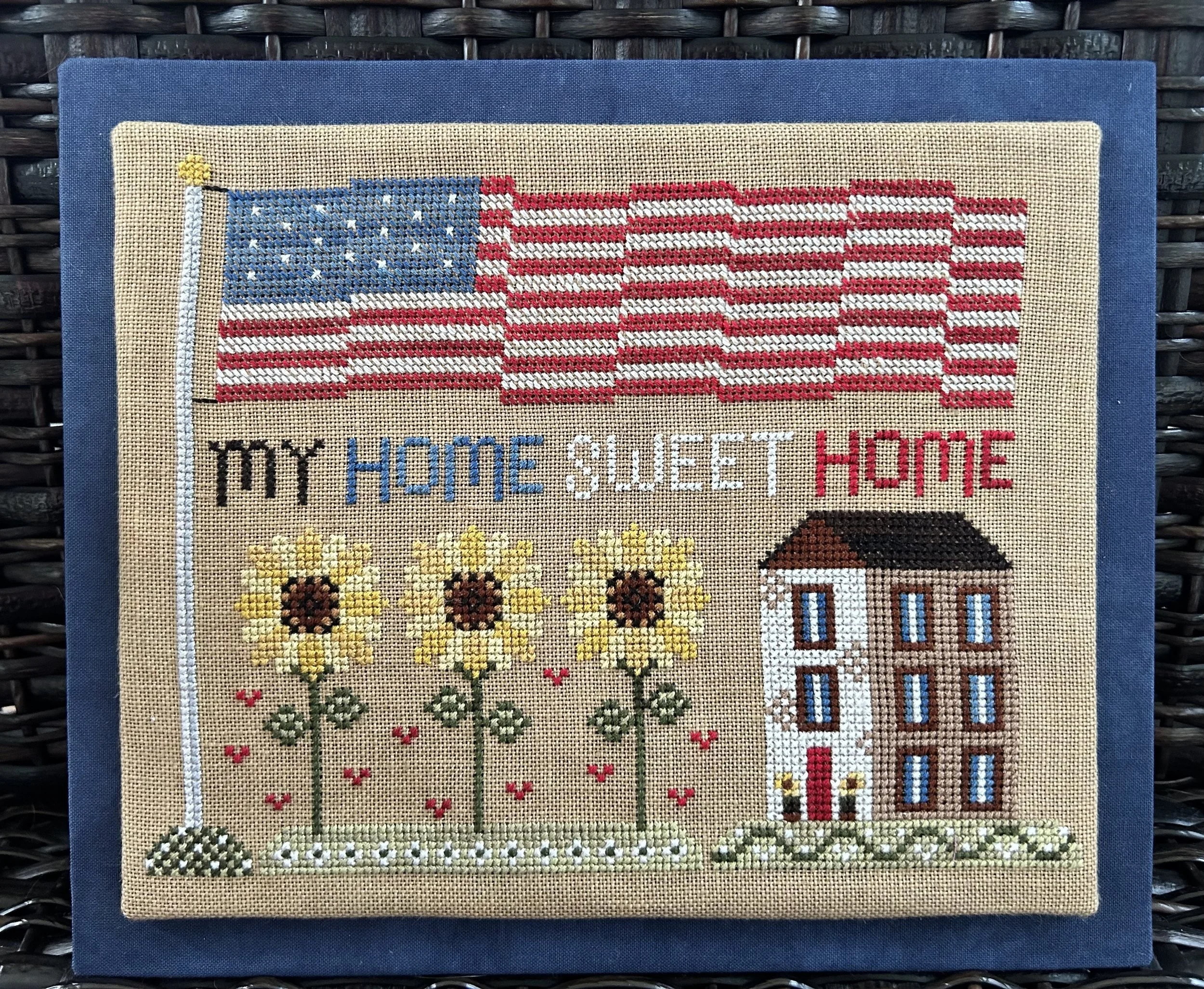 My Home Sweet Home cross stitch pattern from Sweet Wing Studio SWS-MYH