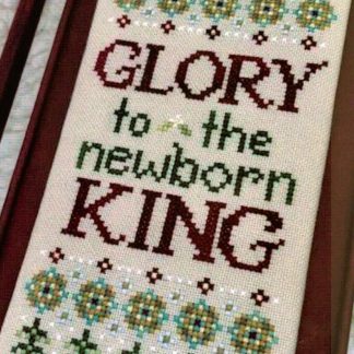 The Newborn King cross stitch pattern from Sweet Wing Studio SWS-TNK