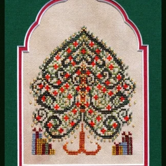 Gifts Gather Under cross stitch pattern from Turquoise Graphics & Designs TGD-071