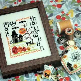Spooky Halloween Trio cross stitch pattern from Tiny Modernist TM-SPO