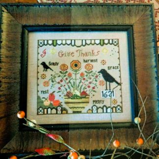 Penny Harvest cross stitch pattern from Tree of Life Samplings TOL-PH