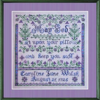 Bedtime Blessing cross stitch pattern from Tempting Tangles TT-BED