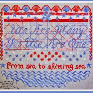 We are One cross stitch pattern from Tempting Tangles TT-WEA