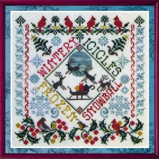 Winter Garden Party cross stitch pattern from Tempting Tangles TT-WIN