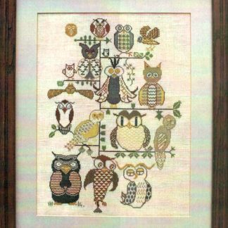 Hootenannies cross stitch pattern from The Workbasket WBK-HOO