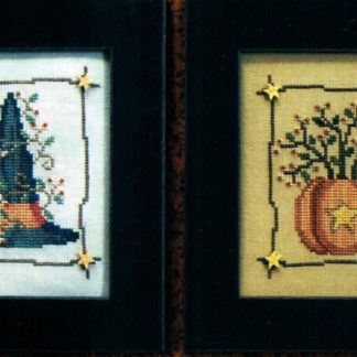 Bittersweet Autumn cross stitch pattern from Waxing Moon Designs WMD-160