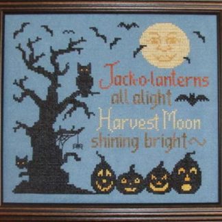 All Hallows Eve cross stitch pattern from Waxing Moon Designs WMD-164