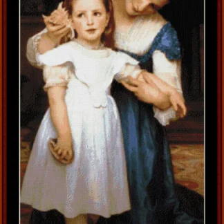 The Seashell cross stitch pattern from Cross Stitch Collectibles XS-BOU23
