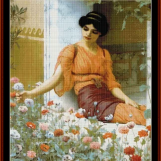Summer Flowers cross stitch pattern from Cross Stitch Collectibles XS-GO12