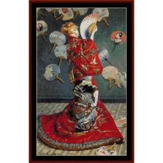 La Japonaise cross stitch pattern from Cross Stitch Collectibles XS-MO44