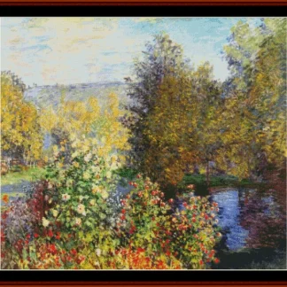 Garden at Montgeron cross stitch pattern from Cross Stitch Collectibles XS-MO47