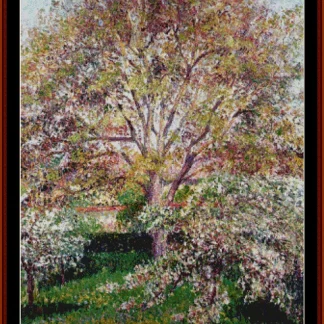 Walnuts and Apple Trees cross stitch pattern from Cross Stitch Collectibles XS-PIS05