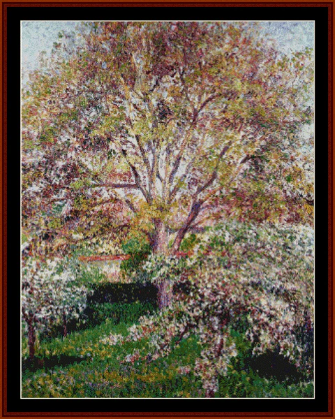 Walnuts and Apple Trees cross stitch pattern from Cross Stitch Collectibles XS-PIS05