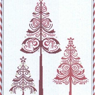 Christmas Tree 100 cross stitch pattern from Alessandra Adelaide Needleworks AAN-126