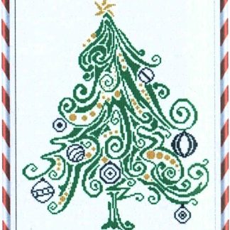 Special Christmas Tree 2012 cross stitch pattern from Alessandra Adelaide Needleworks AAN-175