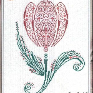 Tulip cross stitch pattern from Alessandra Adelaide Needleworks AAN-199