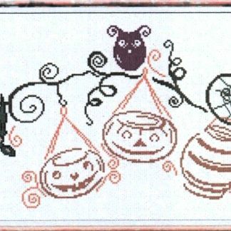 Halloween Party cross stitch pattern from Alessandra Adelaide Needleworks AAN-215
