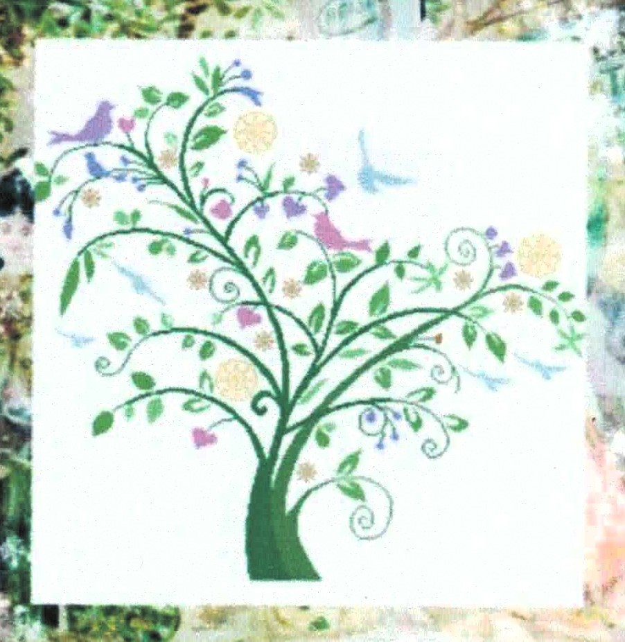 Albero Dei Ricordi cross stitch pattern from Alessandra Adelaide Needleworks AAN-286