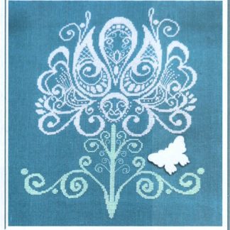 Think of Me cross stitch pattern from Alessandra Adelaide Needleworks AAN-305