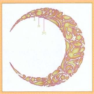 Summer Moon cross stitch pattern from Alessandra Adelaide Needleworks AAN-315