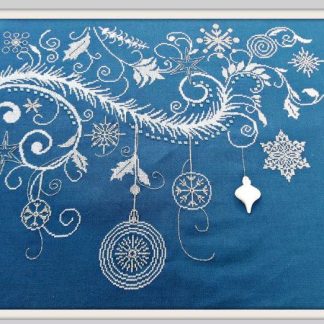 Riccioli Di Natale cross stitch pattern from Alessandra Adelaide Needleworks AAN-316